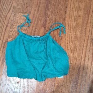 Zara Kids Teal Tank Top